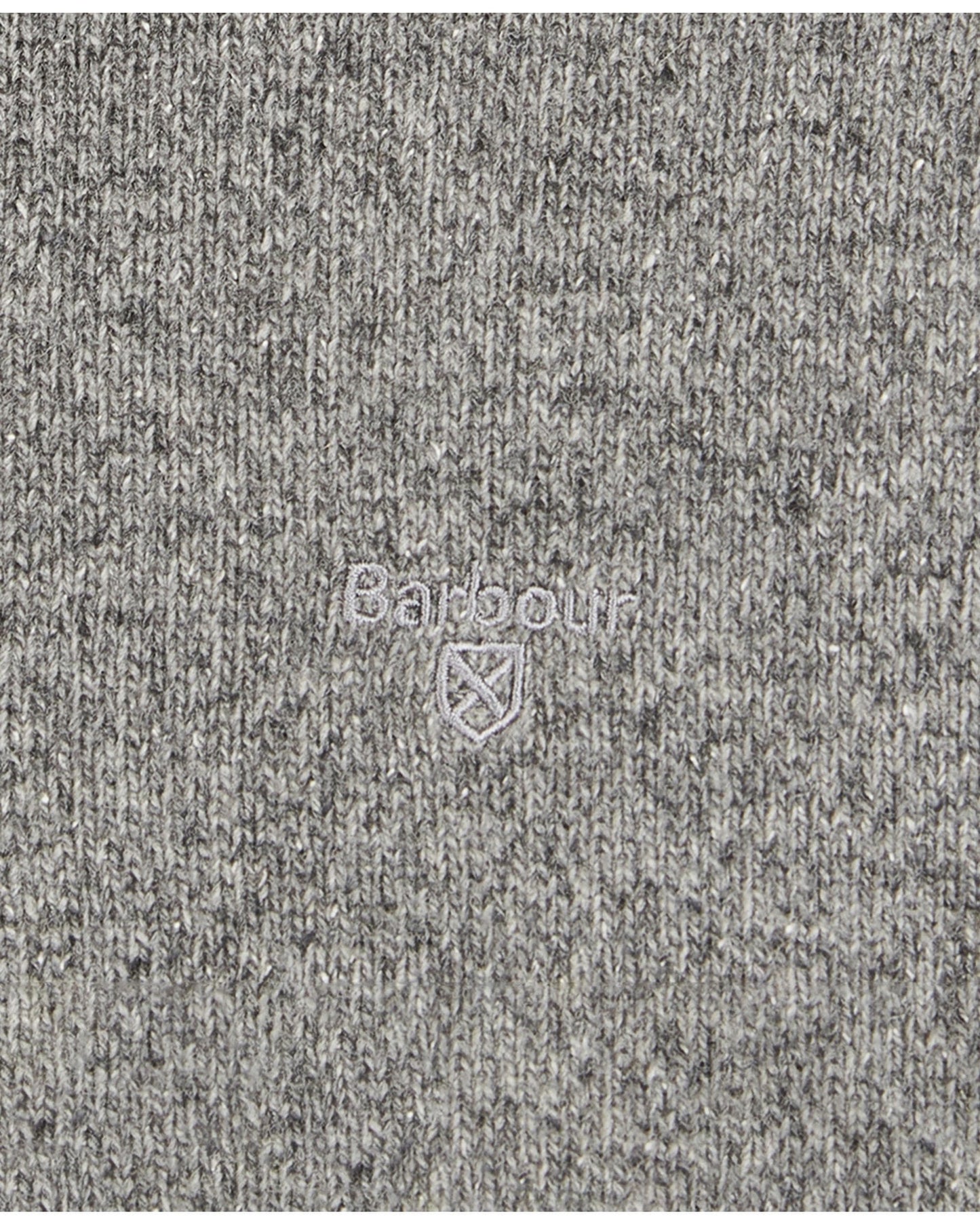 Barbour Tisbury Half Zip Mens Sweatshirt - Grey