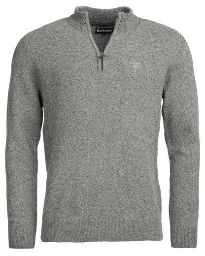 Barbour Tisbury Half Zip Mens Sweatshirt - Grey