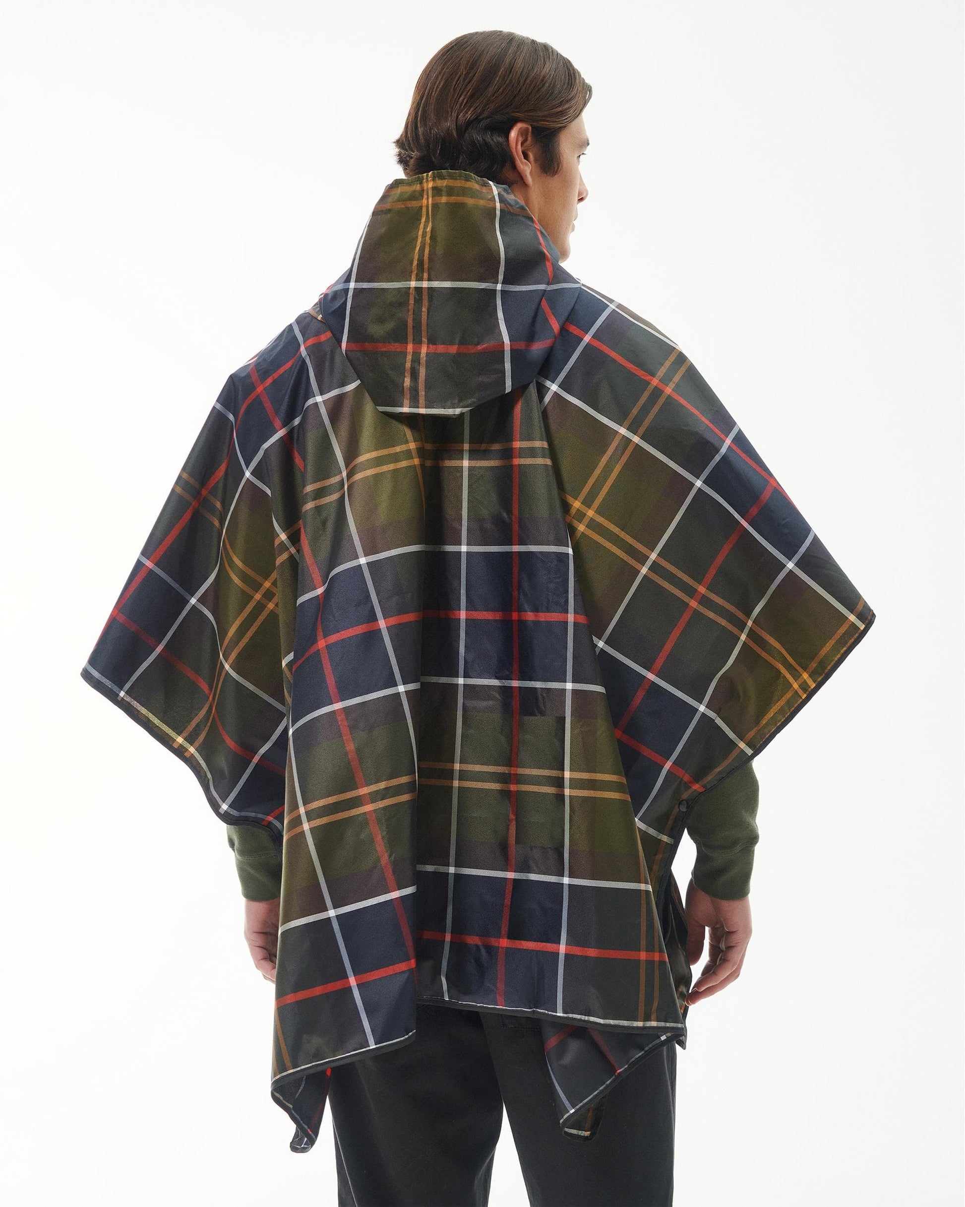 Barbour Unisex Tartan Showerproof Poncho
