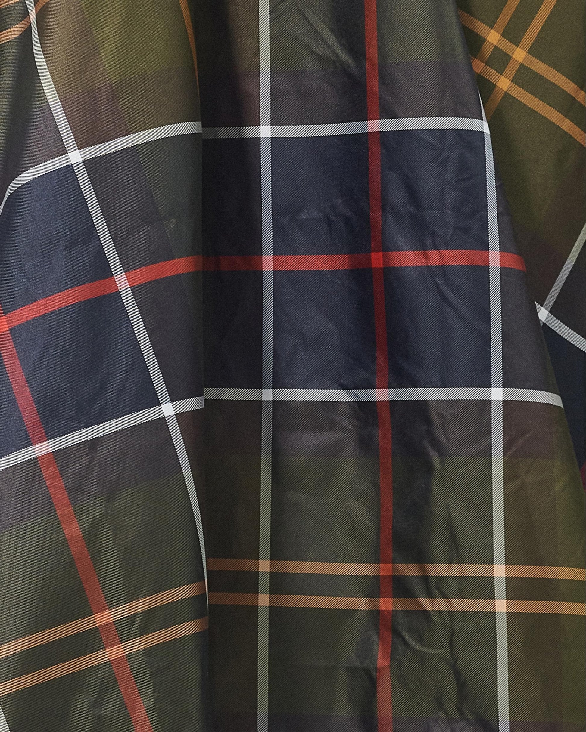 Barbour Unisex Tartan Showerproof Poncho
