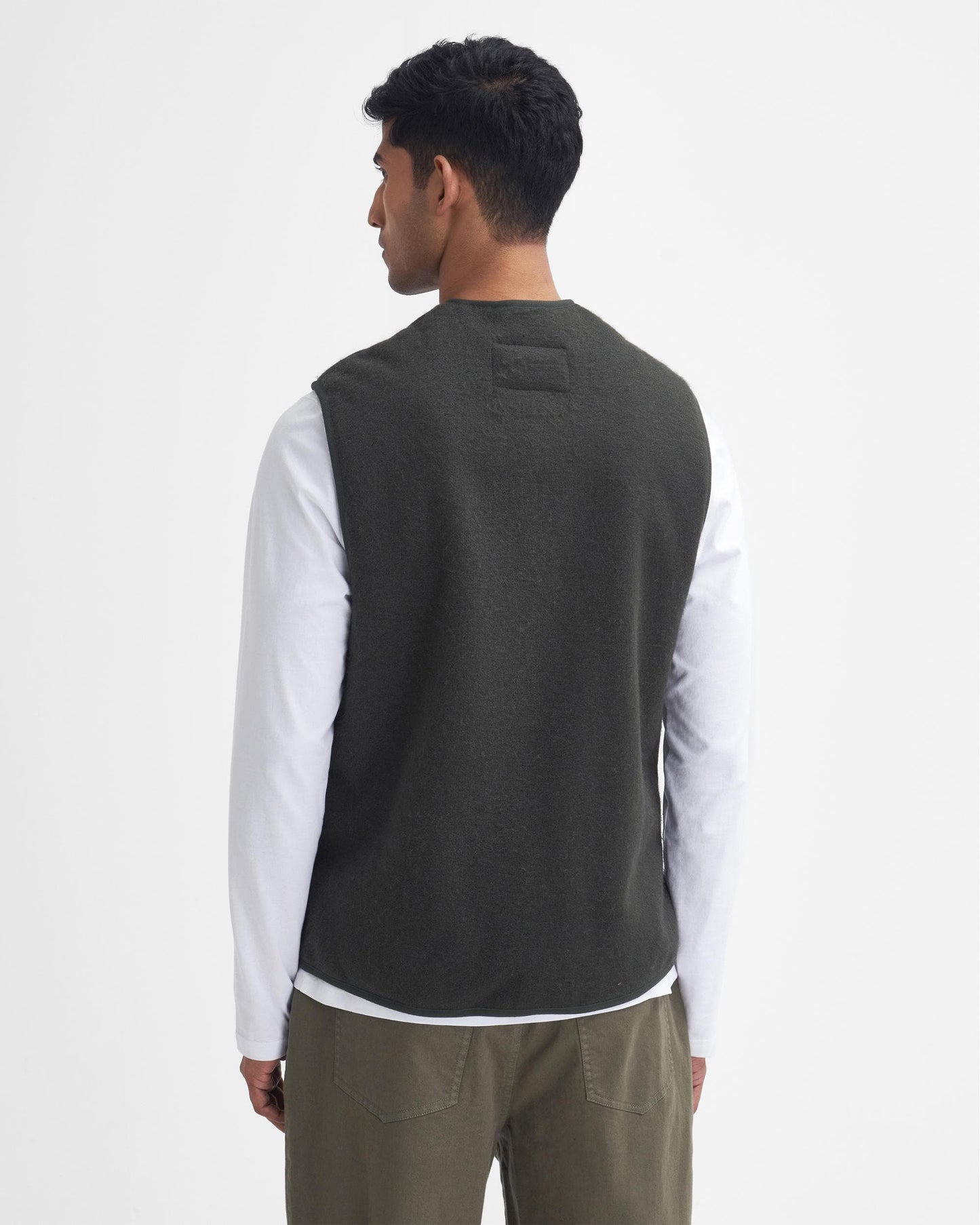 Barbour Warm Pile Waistcoat Zip-In Liner - Sage