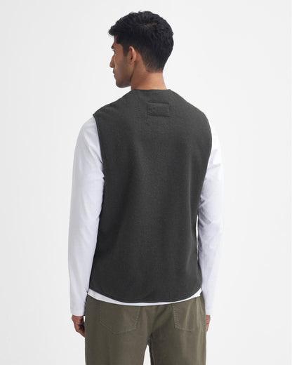 Barbour Warm Pile Waistcoat Zip-In Liner - Sage