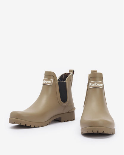 Barbour Wilton Womens Wellingtons - Sandstone