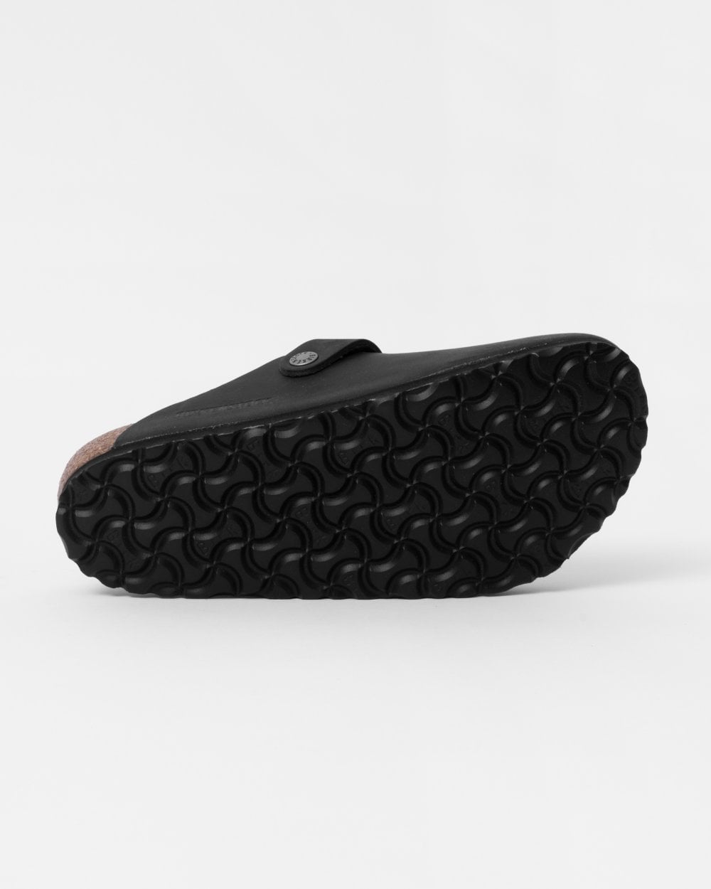 Birkenstock Boston Oiled Nubuck Leather Unisex Clogs - Black