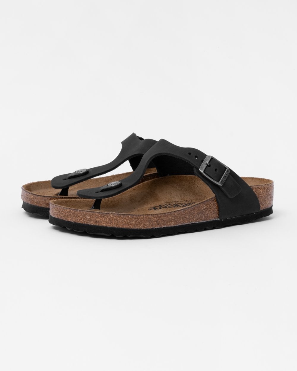 Birkenstock Gizeh Nubuck Oiled Leather Womens Sandals
