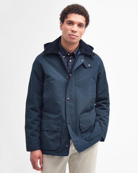 Barbour Winter Ashby Mens Waterproof Jacket - Navy