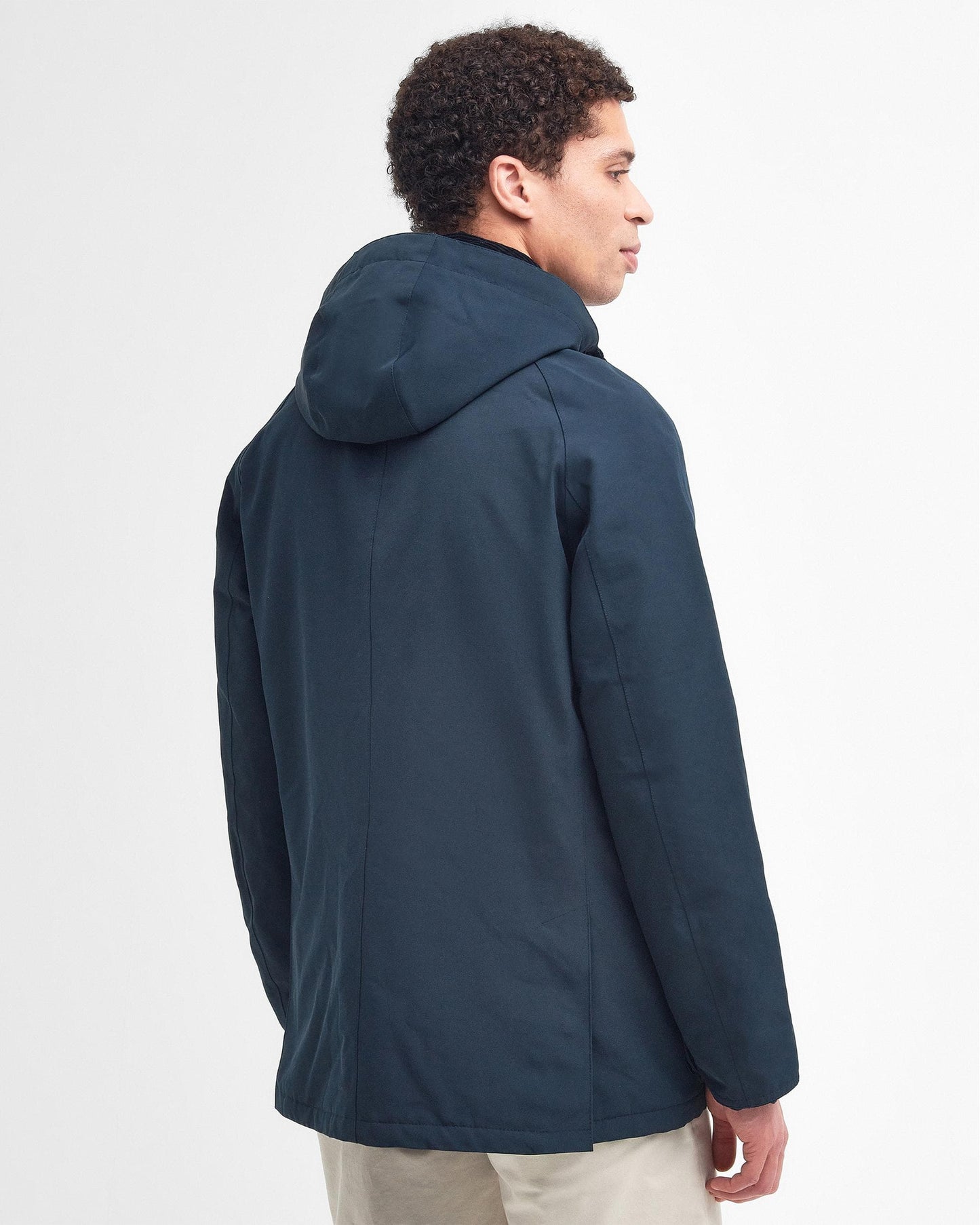 Barbour Winter Ashby Mens Waterproof Jacket - Navy