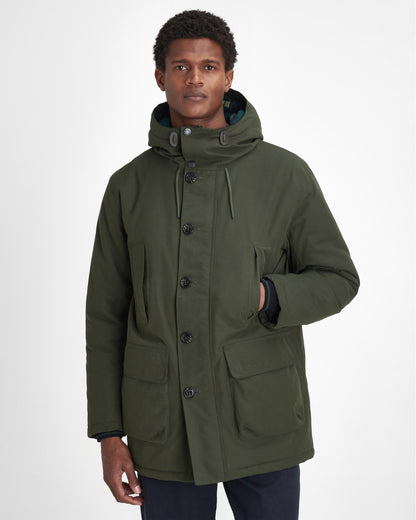 Barbour Winter Beaufort Mens Waterproof Parka Sage – CHO