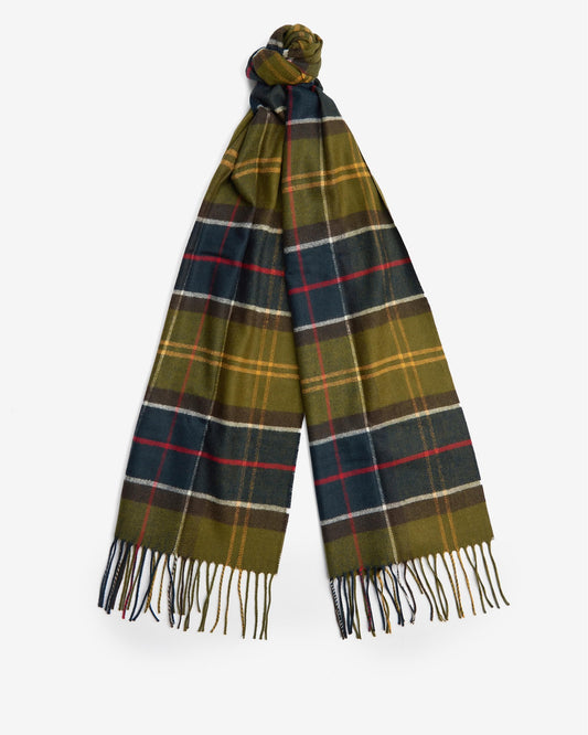 Barbour Yaxley Unisex Tartan Scarf