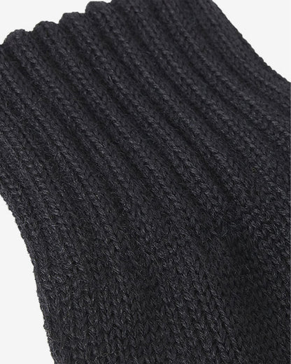 Barbour Mens Fingerless Gloves - Black