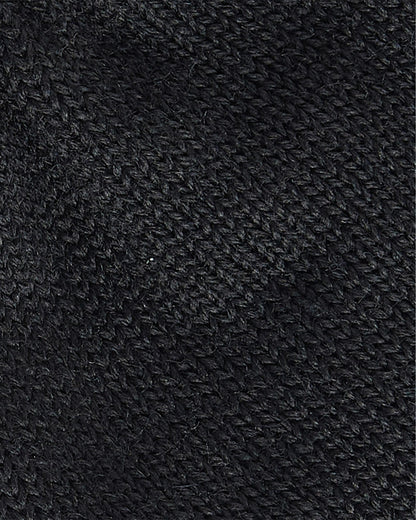 Barbour Mens Fingerless Gloves - Black