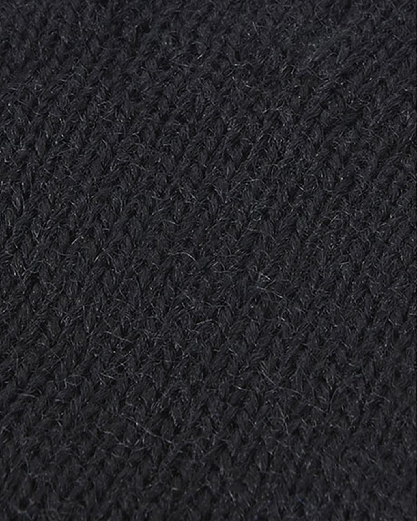 Barbour Mens Fingerless Gloves - Black