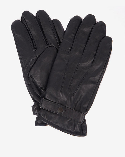 Barbour Burnished Leather Mens Thinsulate Gloves