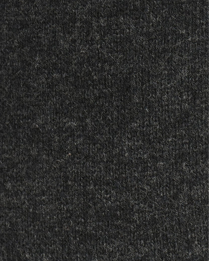 Barbour Essential Patch Half Zip Mens Jumper - Charcoal