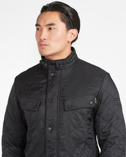 Barbour International Ariel Mens Polarquilt Jacket - Black