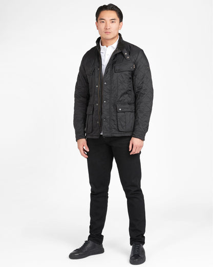 Barbour International Ariel Mens Polarquilt Jacket - Black