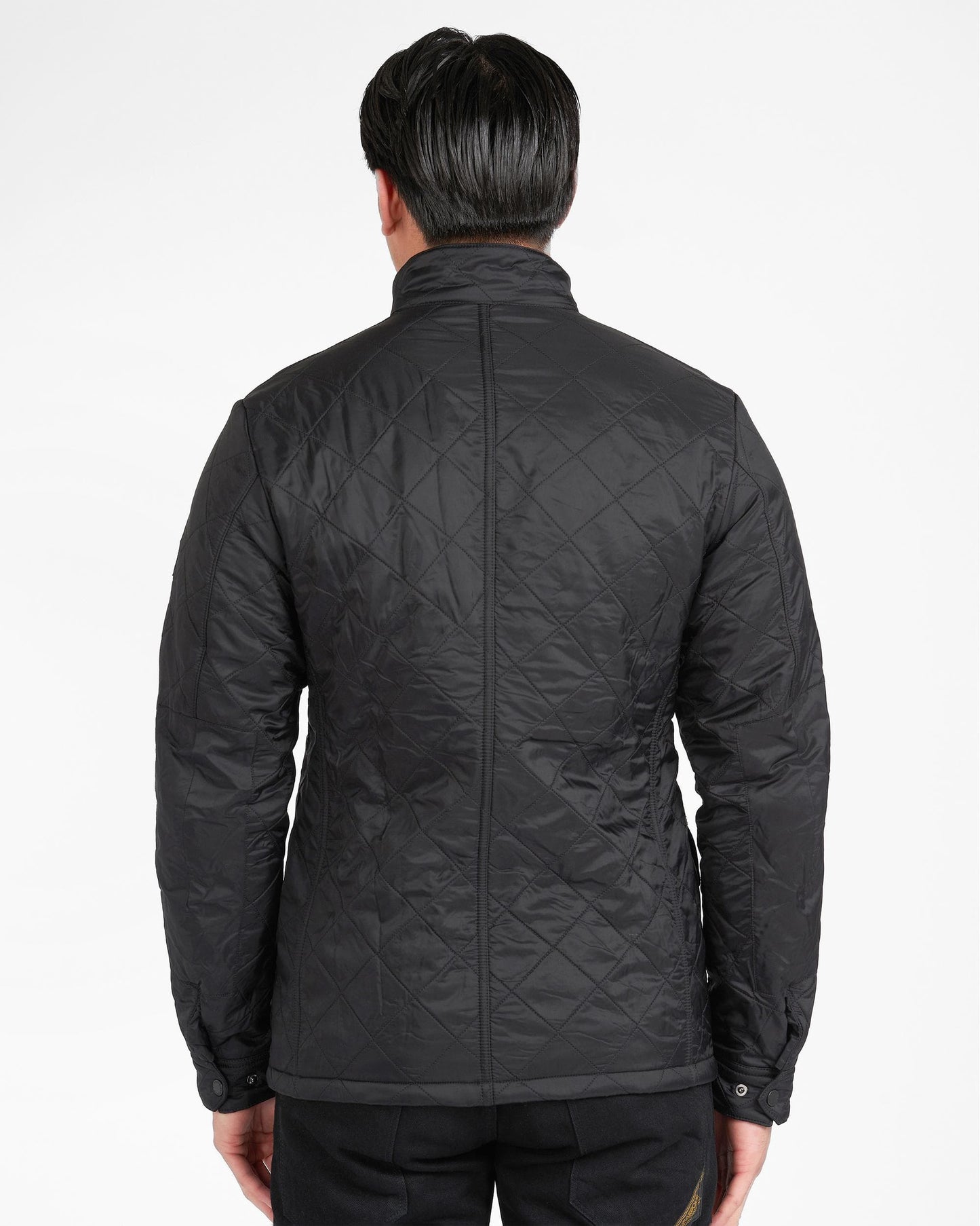 Barbour International Ariel Mens Polarquilt Jacket - Black