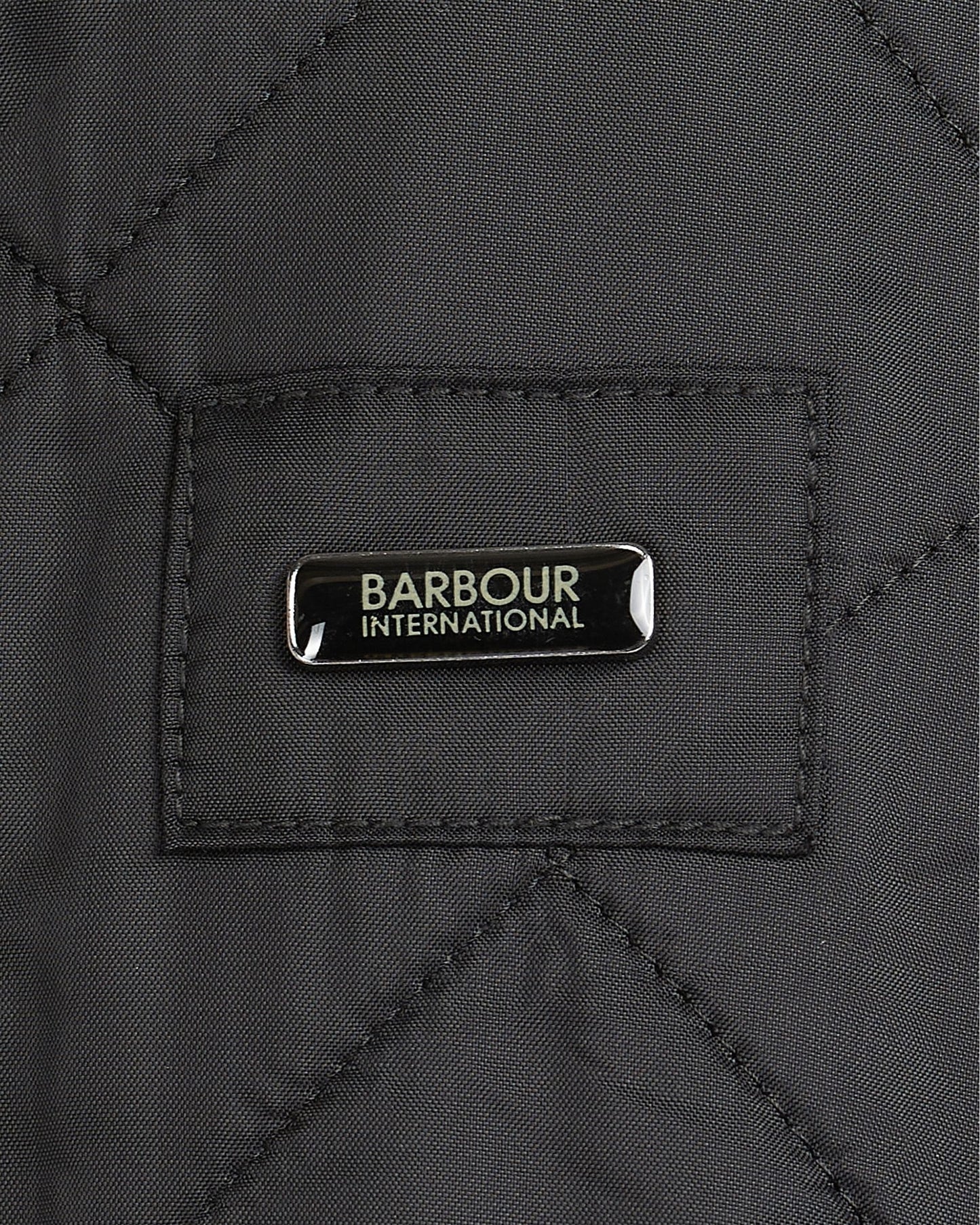 Barbour International Ariel Mens Polarquilt Jacket - Black