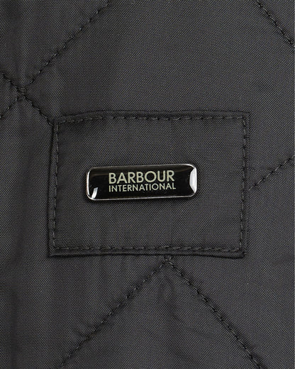 Barbour International Ariel Mens Polarquilt Jacket - Black