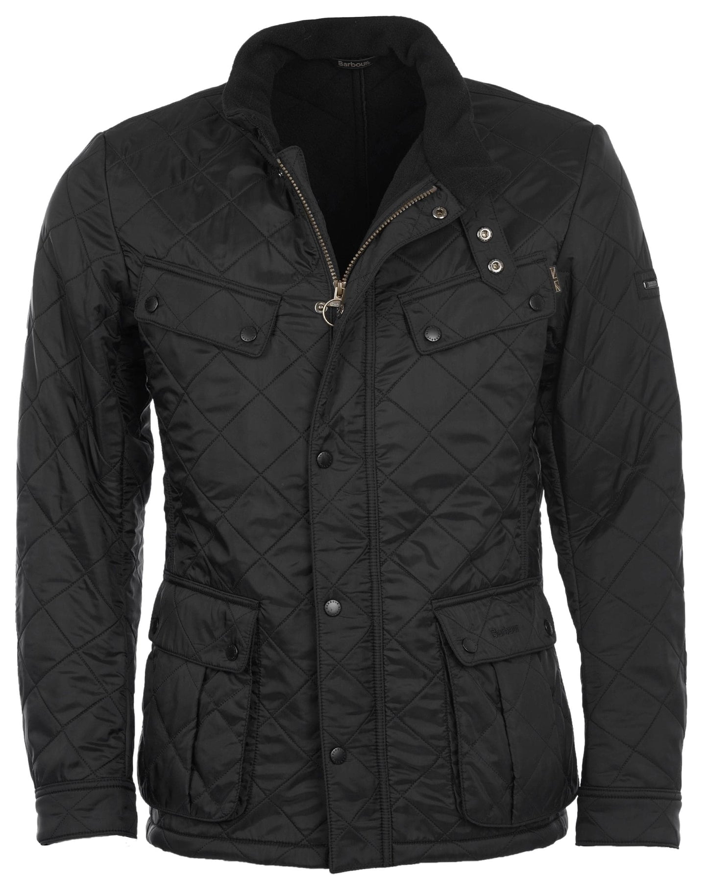 Barbour International Ariel Mens Polarquilt Jacket - Black