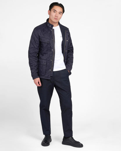 Barbour International Ariel Mens Polarquilt Jacket - Navy