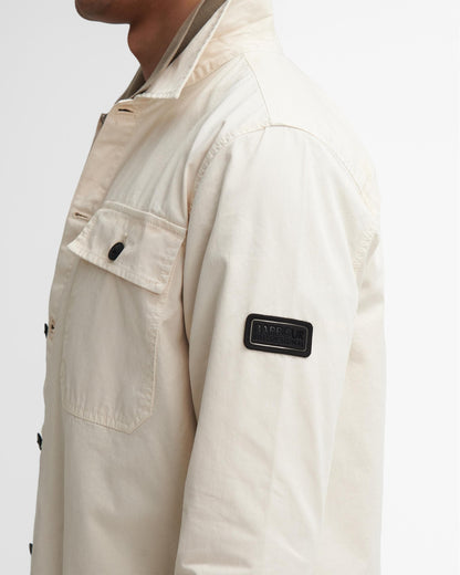 Barbour International Arlo Mens Overshirt - Whisper White