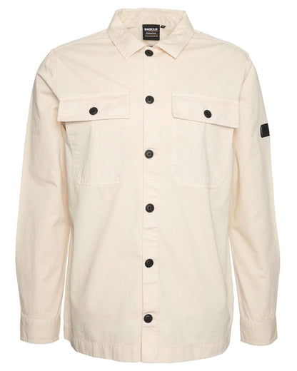 Barbour International Arlo Mens Overshirt - Whisper White