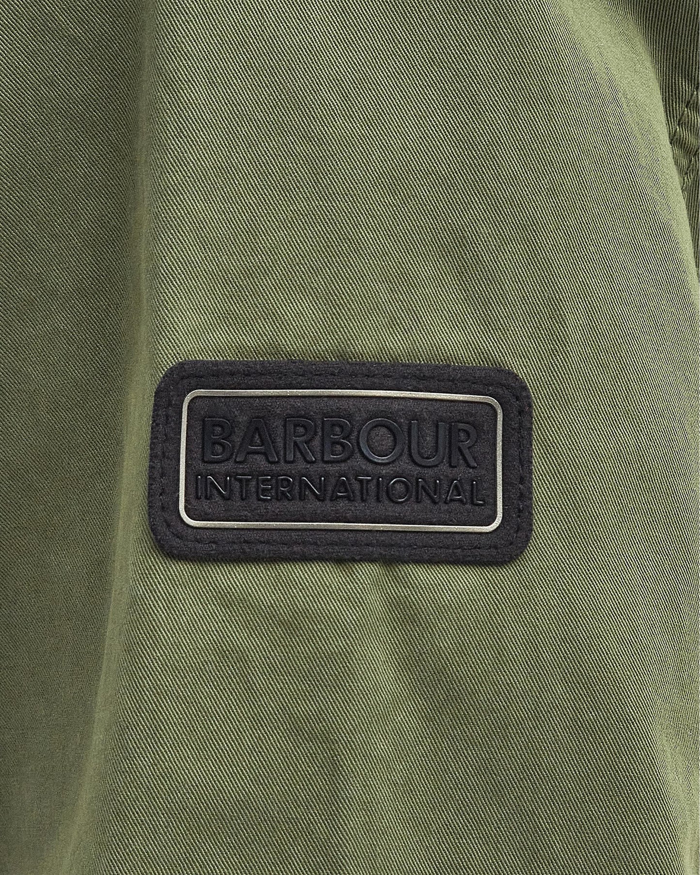 Barbour International Arlo Mens Overshirt - Burnt Olive