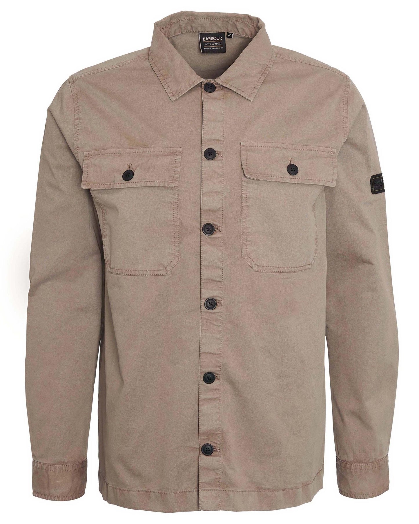 Barbour International Arlo Mens Overshirt - Brindle