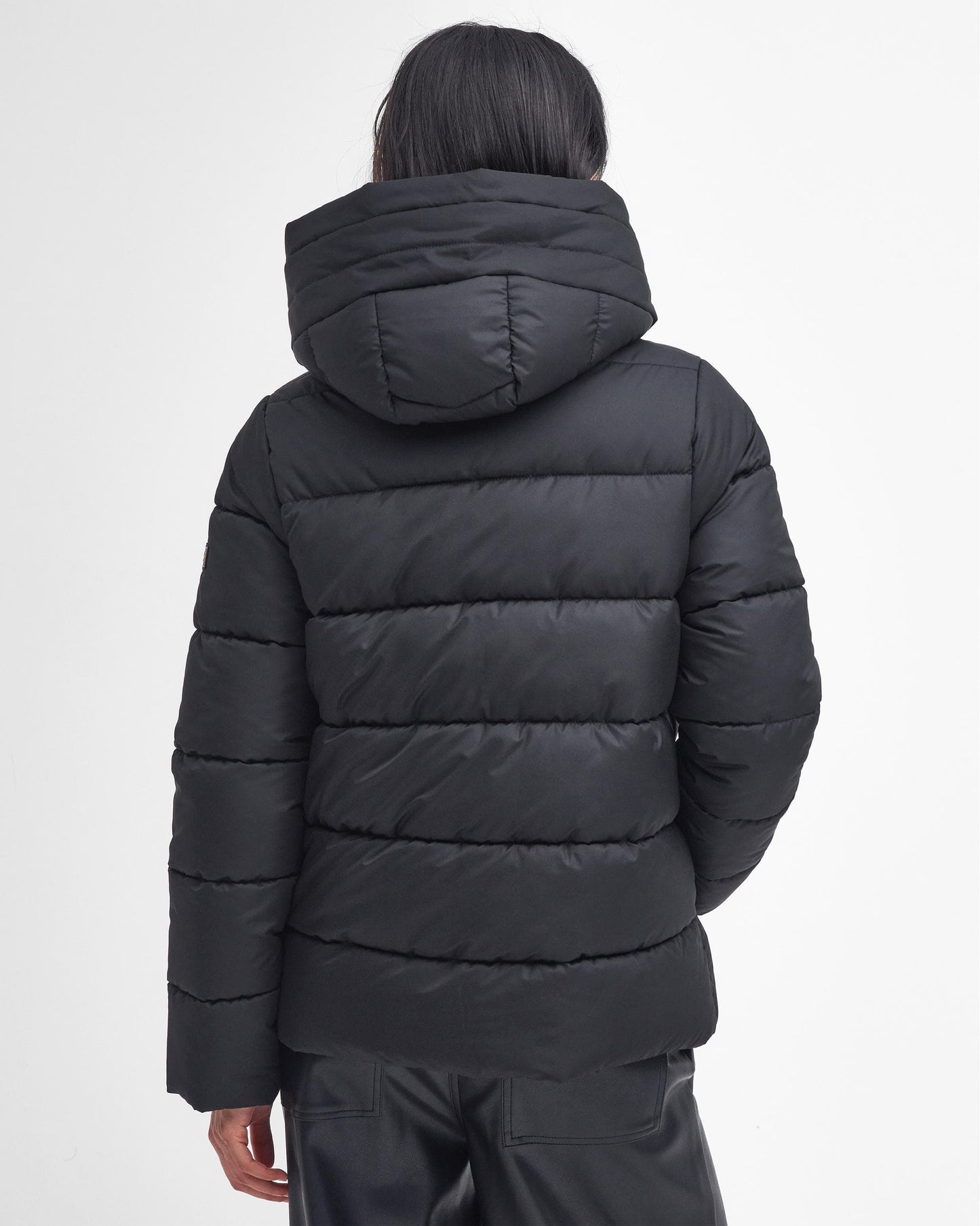 Barbour International Barron Womens Puffer Jacket - Black