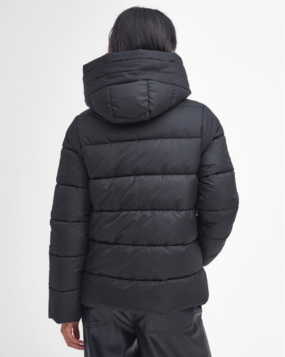 Barbour International Barron Womens Puffer Jacket - Black