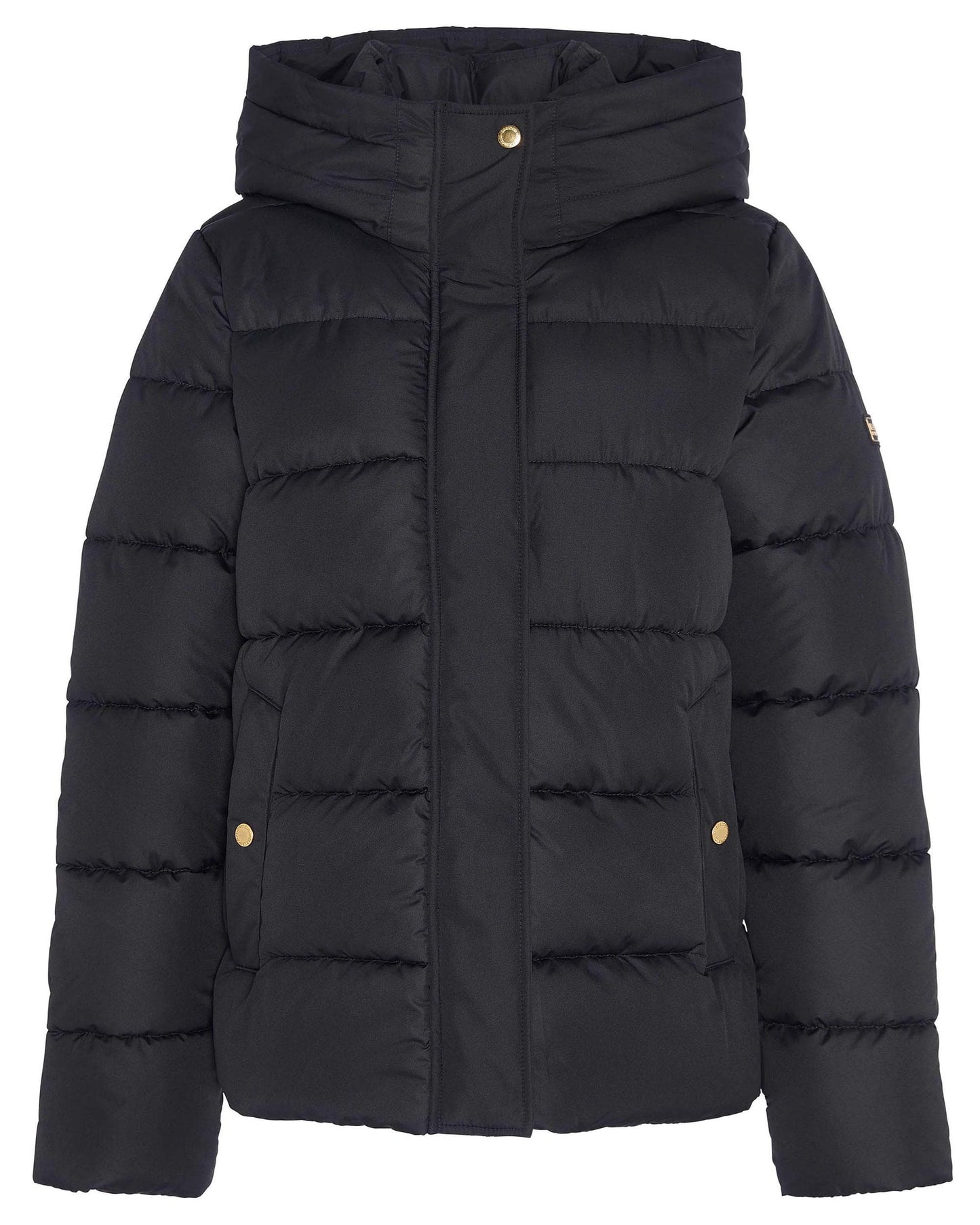 Barbour International Barron Womens Puffer Jacket - Black
