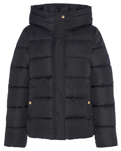 Barbour International Barron Womens Puffer Jacket - Black
