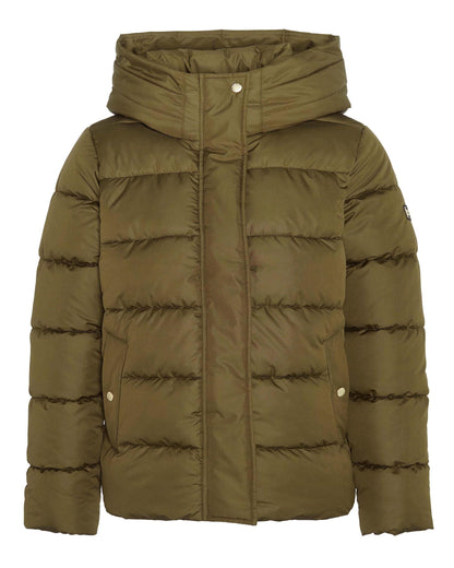 Barbour International Barron Womens Puffer Jacket - Empire Green