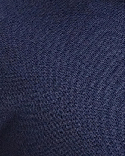 Barbour International Blades Mens Cotton Half Zip Jumper - Navy