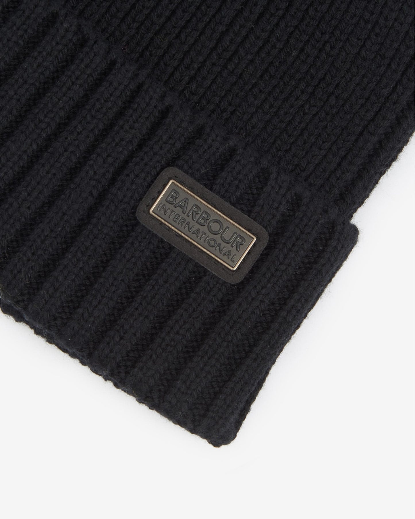 Barbour International Chester Mens Beanie - Black