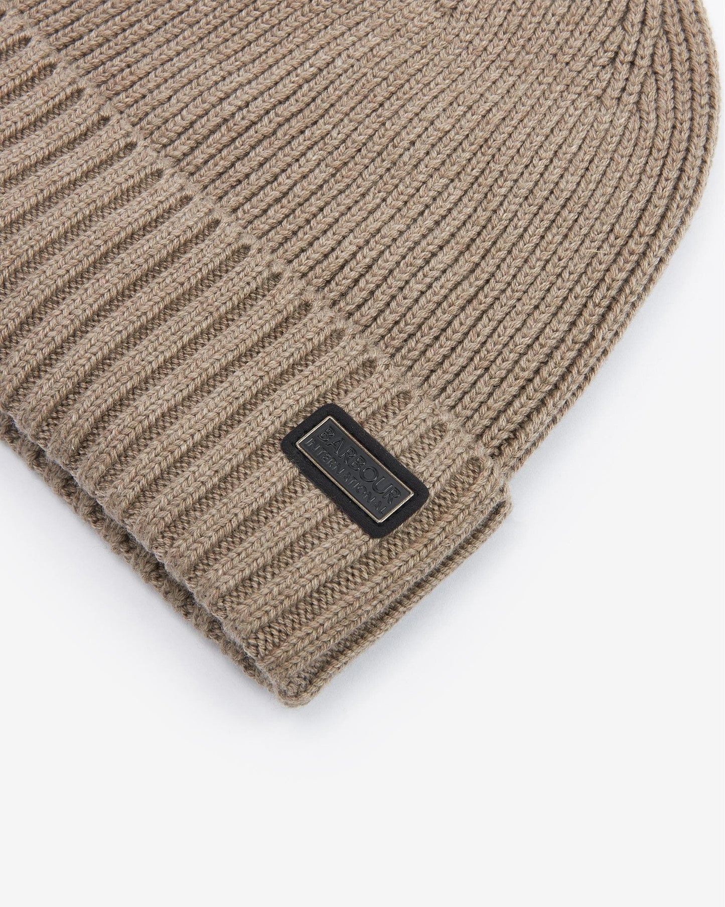 Barbour International Chester Mens Beanie - Brindle