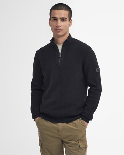 Barbour International Crawley Mens Funnel Neck Jumper
