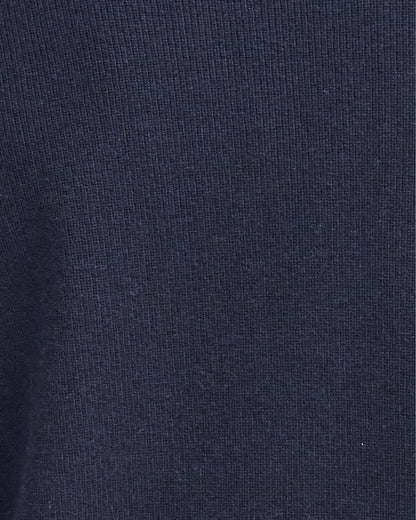 Barbour International Crawley Mens Funnel Neck Jumper - Navy