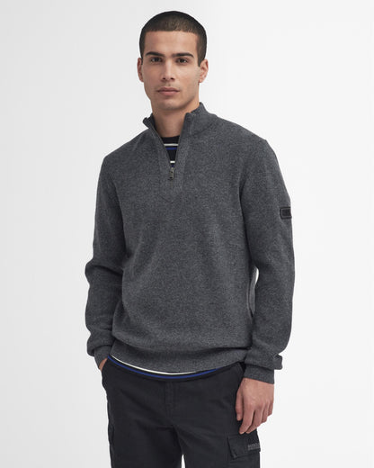 Barbour International Crawley Mens Funnel Neck Jumper