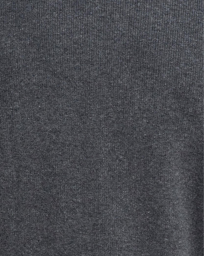 Barbour International Crawley Mens Funnel Neck Jumper - Charcoal Marl