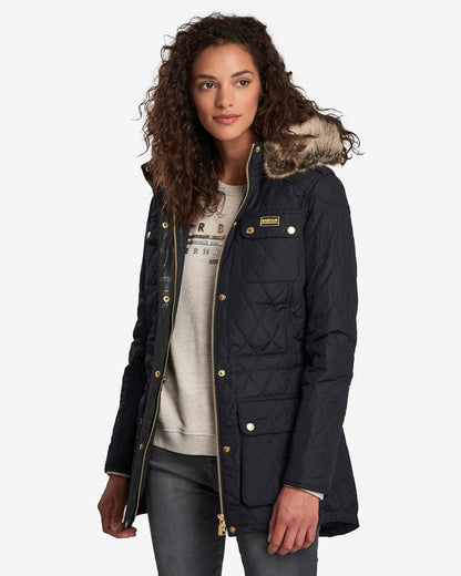 Barbour International Enduro Womens Quilted Jacket