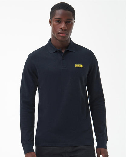 Barbour International Essential Mens Long Sleeve Polo