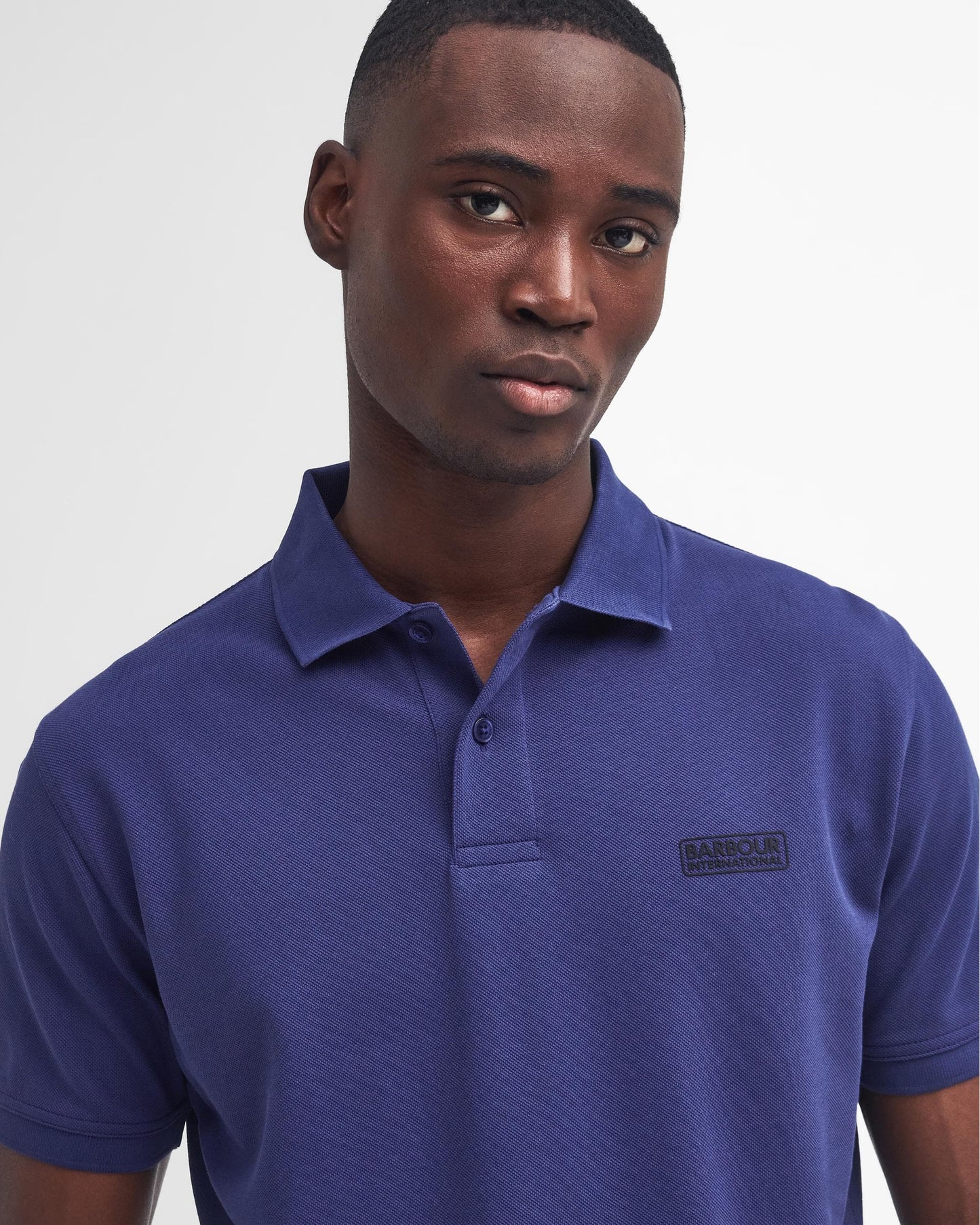 Barbour International Essential Short Sleeve Mens Polo - Royal Blue