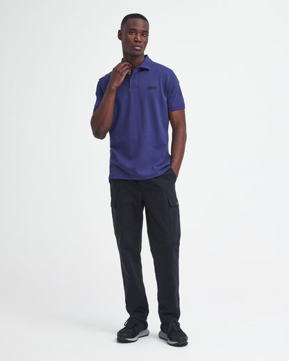 Barbour International Essential Short Sleeve Mens Polo - Royal Blue