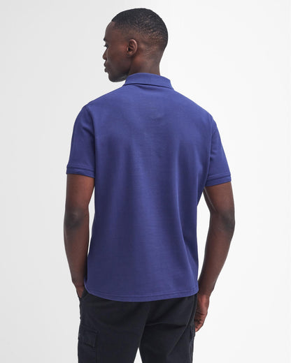 Barbour International Essential Short Sleeve Mens Polo - Royal Blue