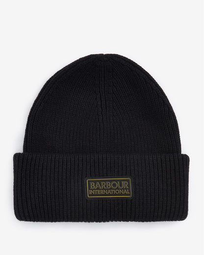 Barbour International Flex Mens Beanie - Black