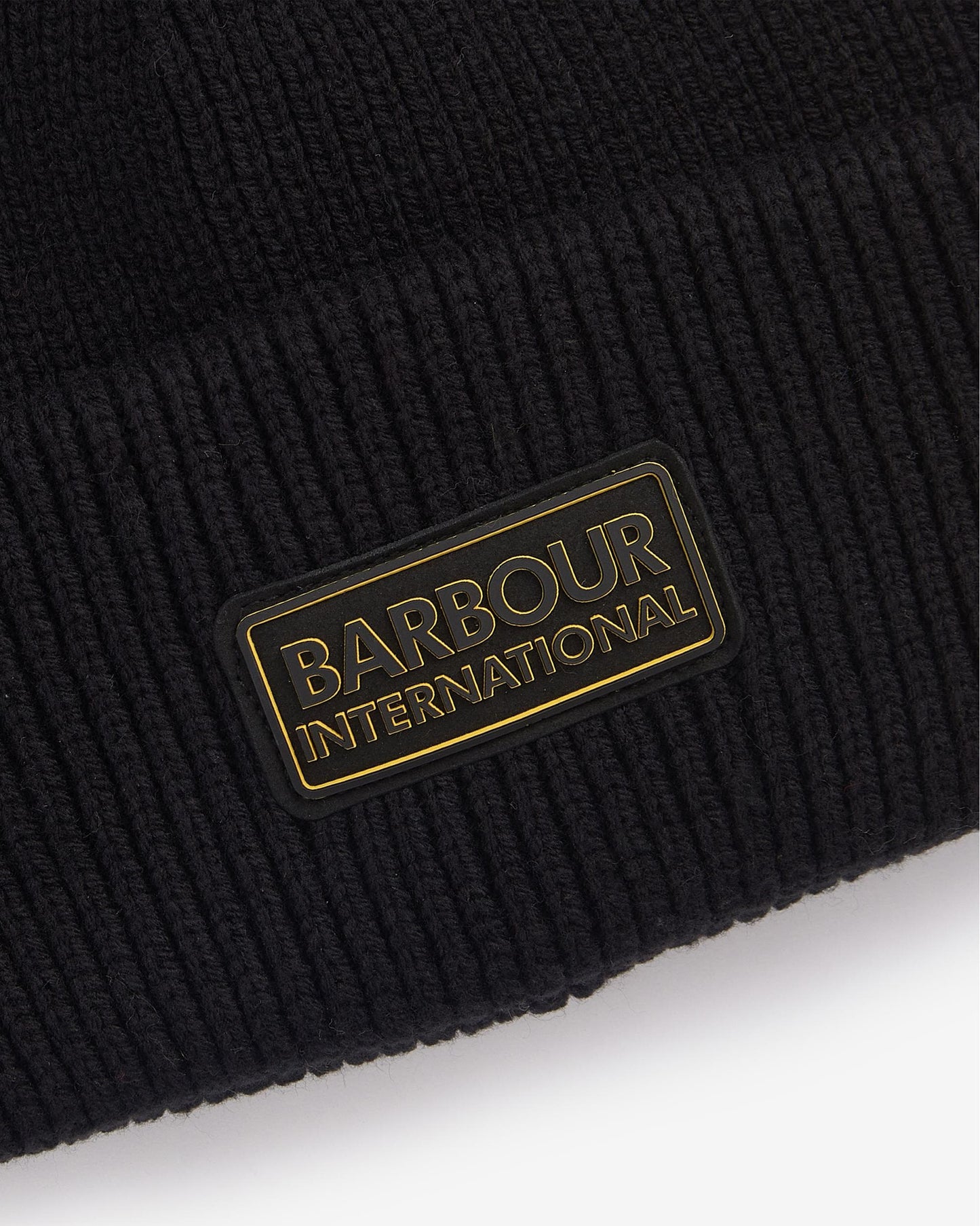 Barbour International Flex Mens Beanie - Black