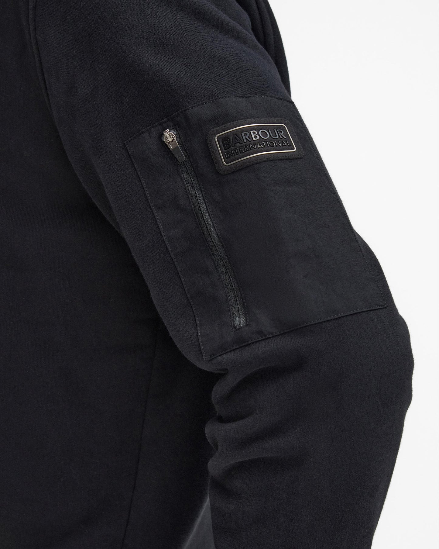 Barbour International Grip Mens C-Neck Sweatshirt - Black
