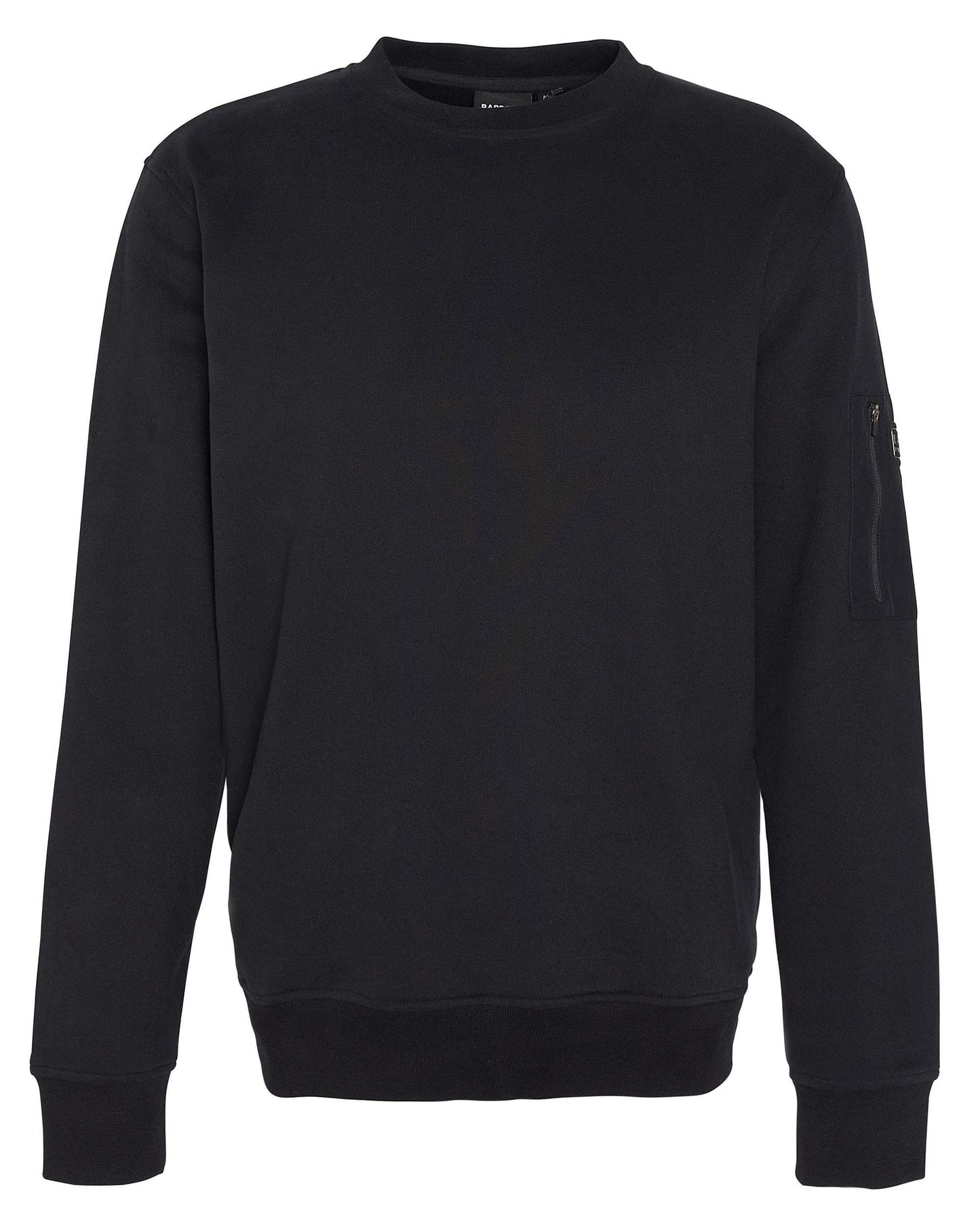 Barbour International Grip Mens C-Neck Sweatshirt - Black
